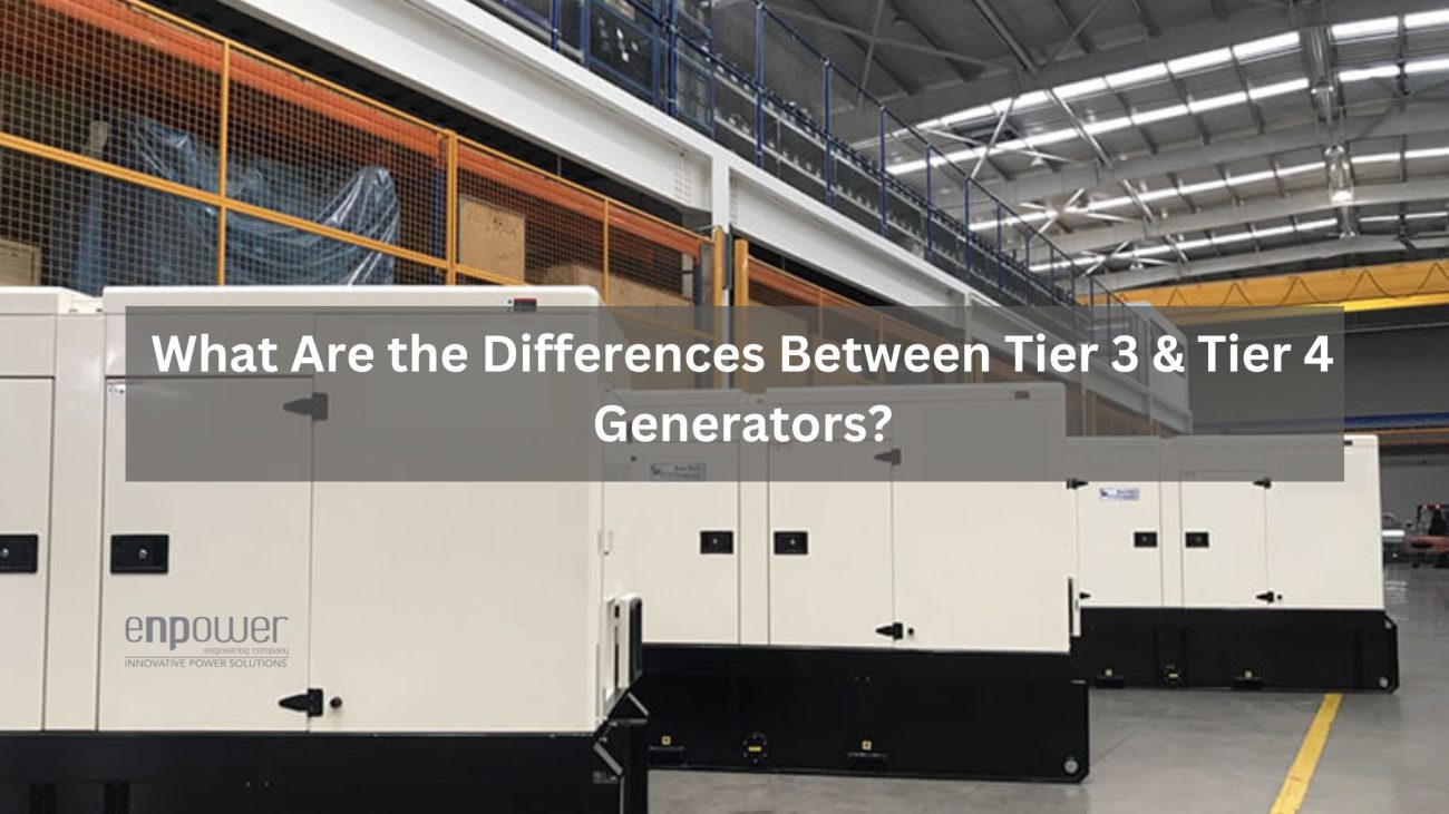 Tier 3 vs Tier 4 generators emissions comparison