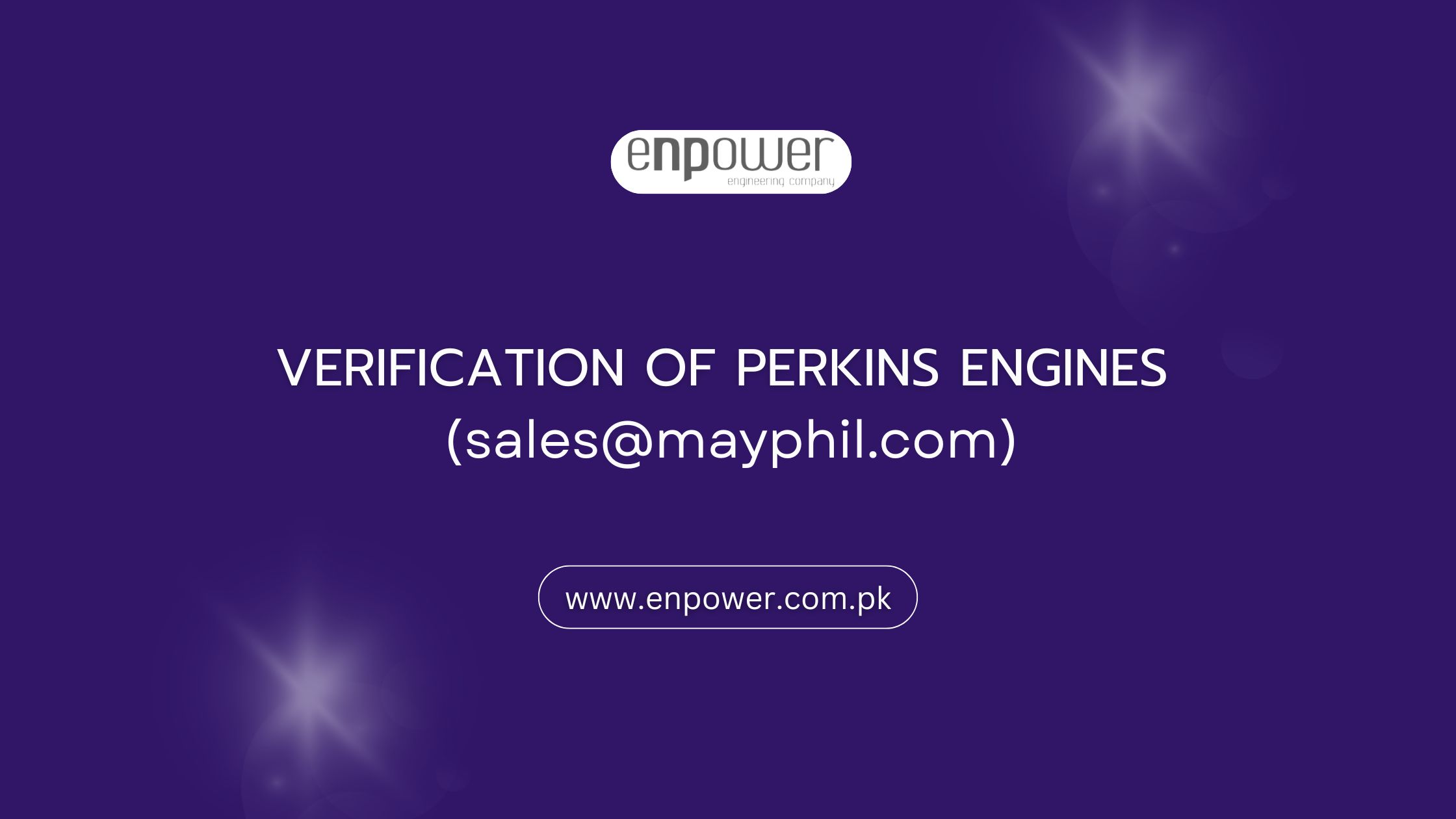 Verification of Perkins Engines (sales@mayphil.com)