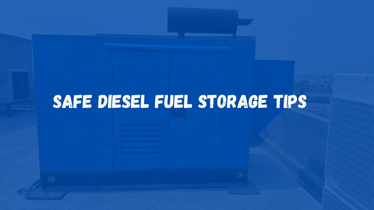 Safe Diesel Fuel Storage Tips