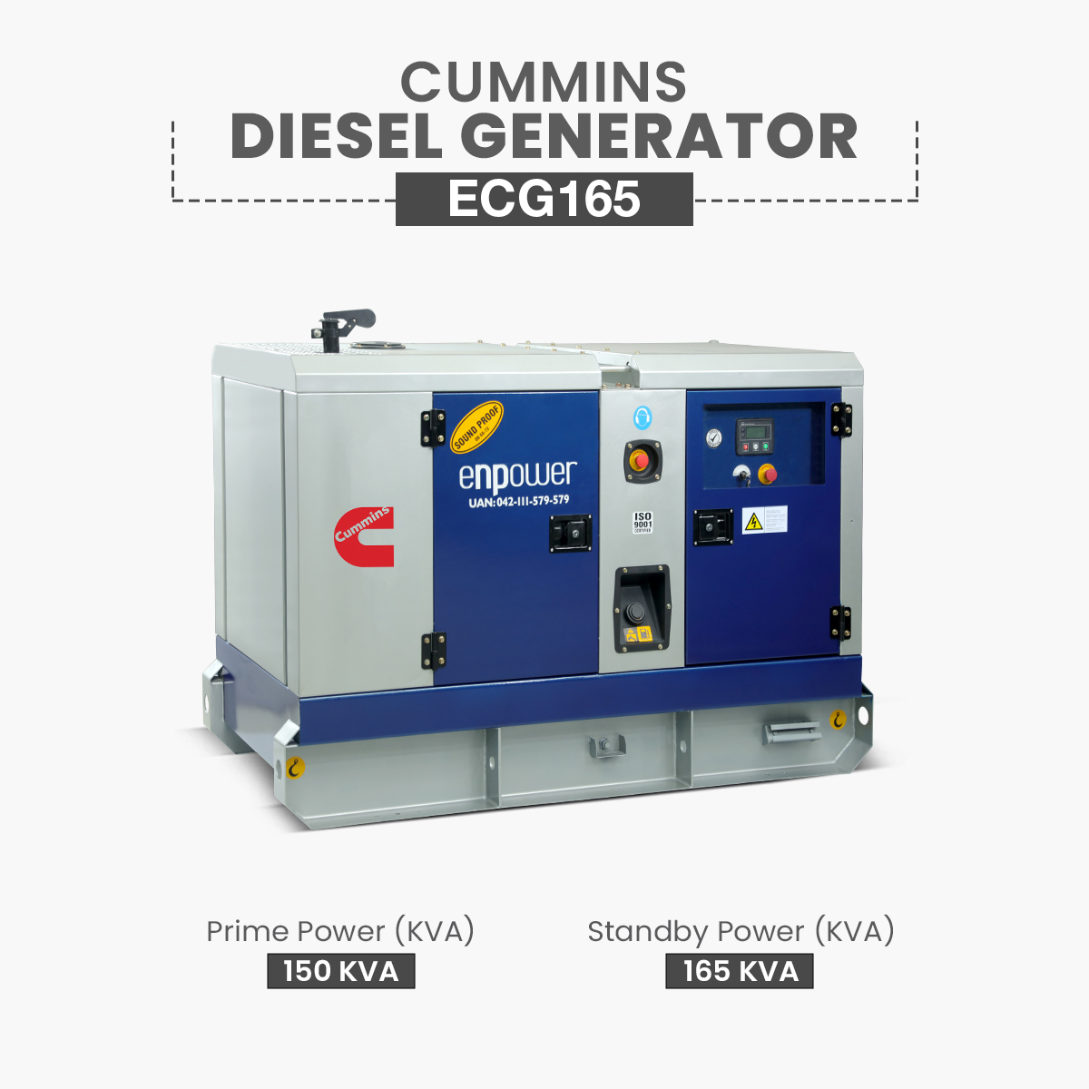 ECG165 ECG165 - 165 KVA - Cummins - Image 1