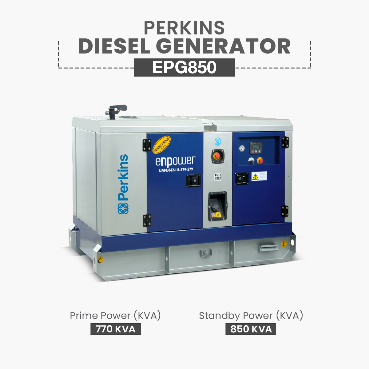 EPG850 EPG850 - 850 KVA - Perkins - Image 1