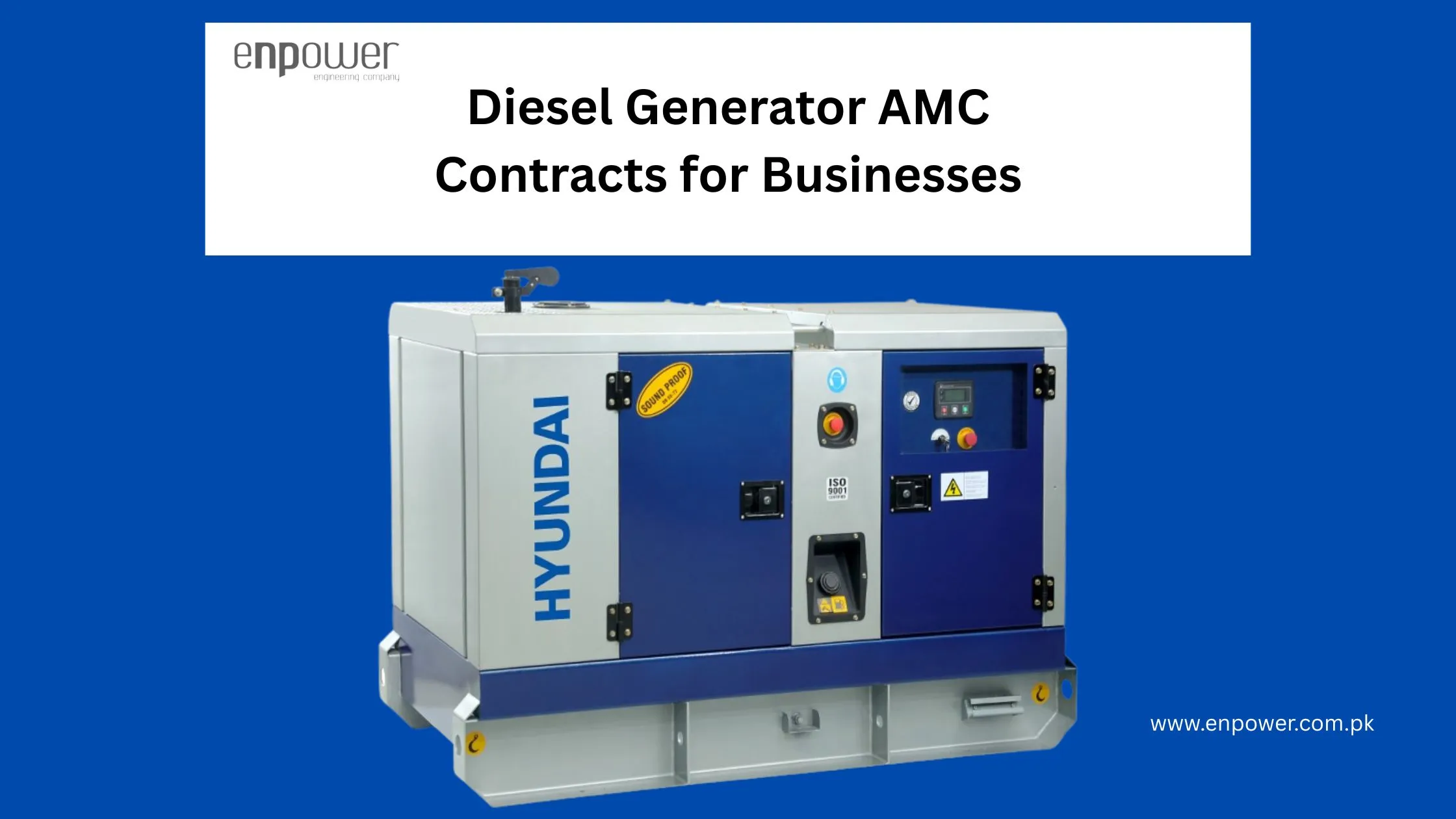 The Ultimate Guide to Diesel Generator AMC Contracts for Businesses in Lahore
